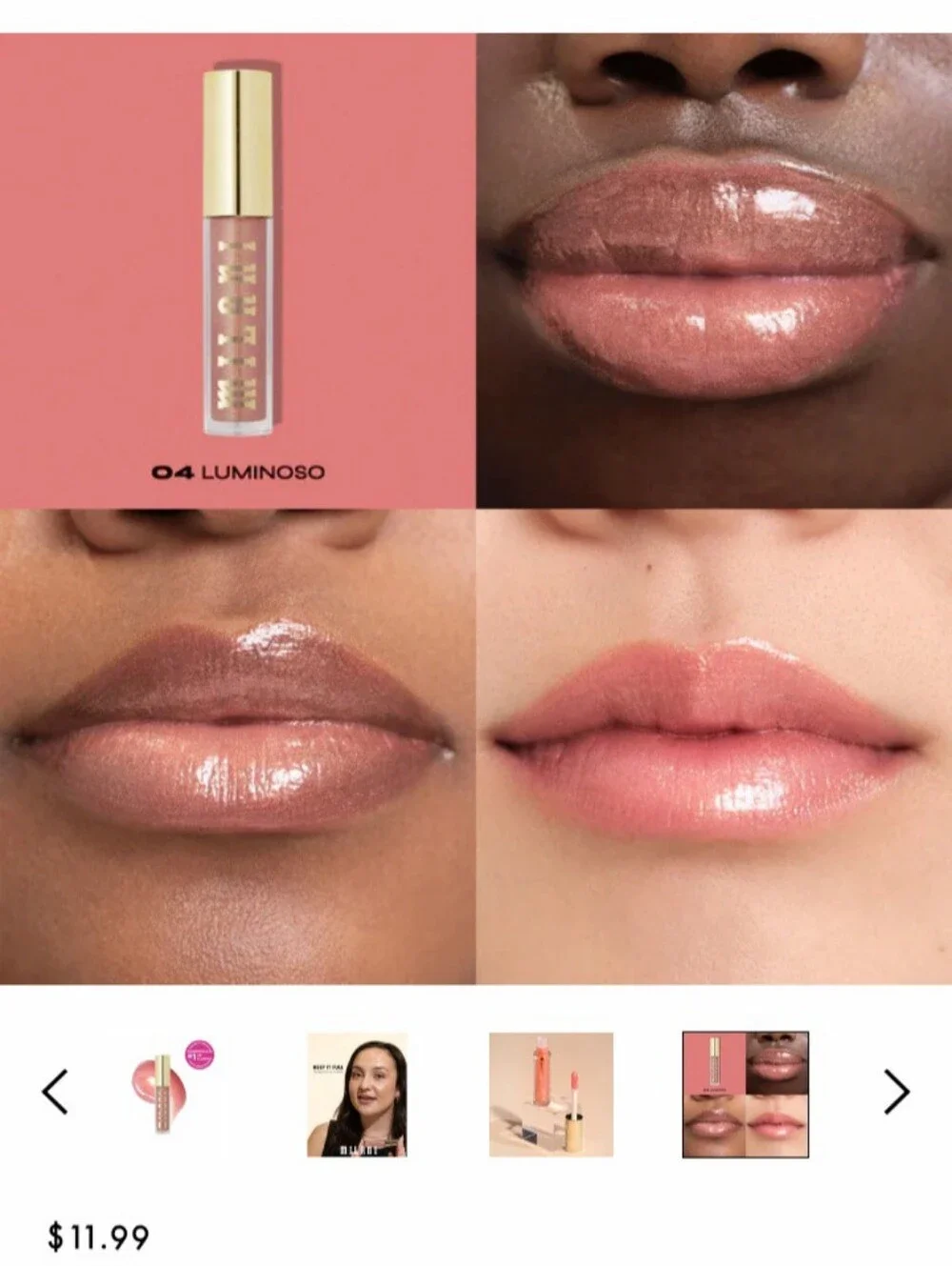 🎉2•$13/3•$18🎉 MILANI Keep it Full Nourishing Lip Plumper in Luminoso